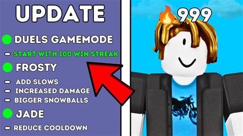 Devs Are Giving Everyone Free 100 Win Streak Roblox Bedwars Youtube