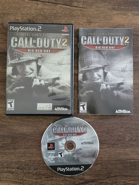 Call Of Duty 2 Big Red One Collector S Edition PS2 Sony PlayStation