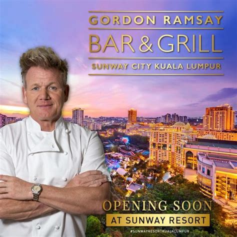 Gordon Ramsay Restaurant Is Opening At Sunway Resorts