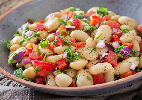 Ensalada De Alubias Con Verduras Chefeel