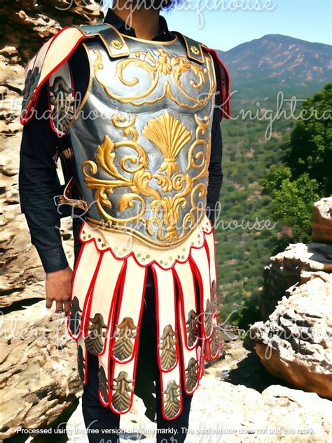 Roman Greek Muscle Armor Cuirass Medieval Steel Gladiator Cosplay Armor Breastplate Jacket