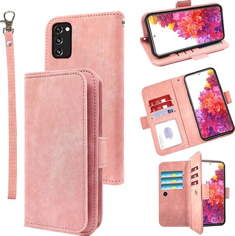 Furiet Compatible With Samsung Galaxy S20 Fe 5g 65 Inch Wallet Case And Wrist Strap