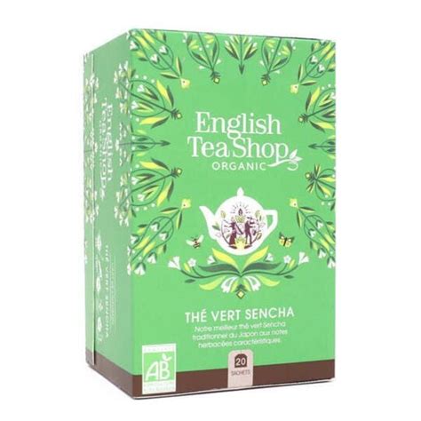 Th Vert Sencha Du Japon Bio En Sachets Boite Infusettes Prix