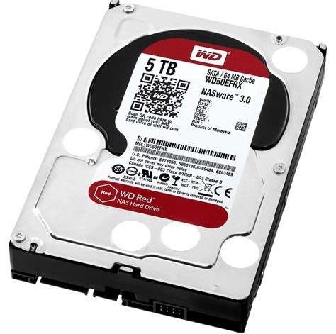 Western Digital Red 5 TB WD50EFRX SATA 3 DiscoAzul