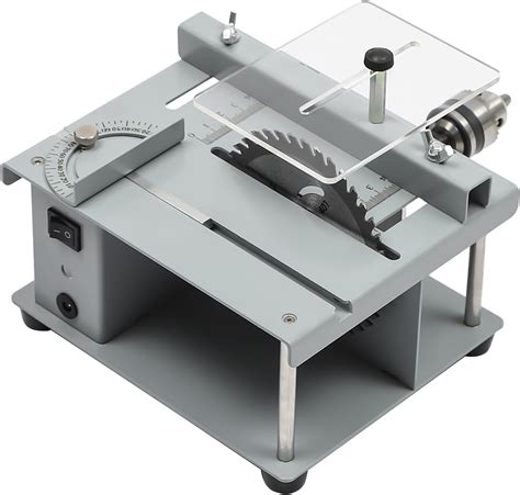 7 Adjustable Speed Mini Table Saw Precision Mini Electric Table Saw