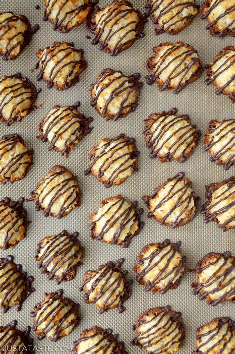 3 Ingredient Coconut Macaroons Just A Taste