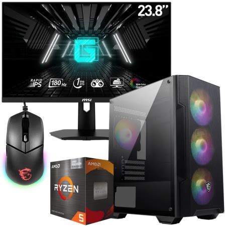 Setup Gamer Special Pc De Bureau Gaming Ryzen G Vega