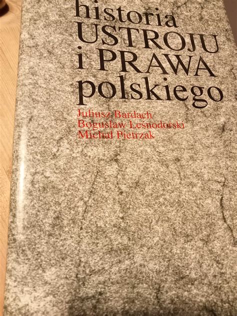 Historia Ustroju I Prawa Polskiego Perkowice Olx Pl