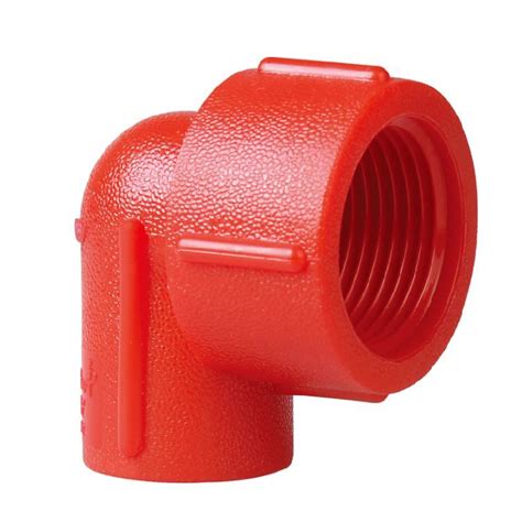 Era Plastic PP Thread Pipe Fittings Reducer Elbow For Brass BSPT With