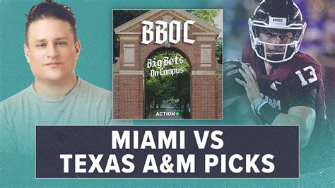 Miami Vs Texas A M Betting Preview Picks College Football Week 3