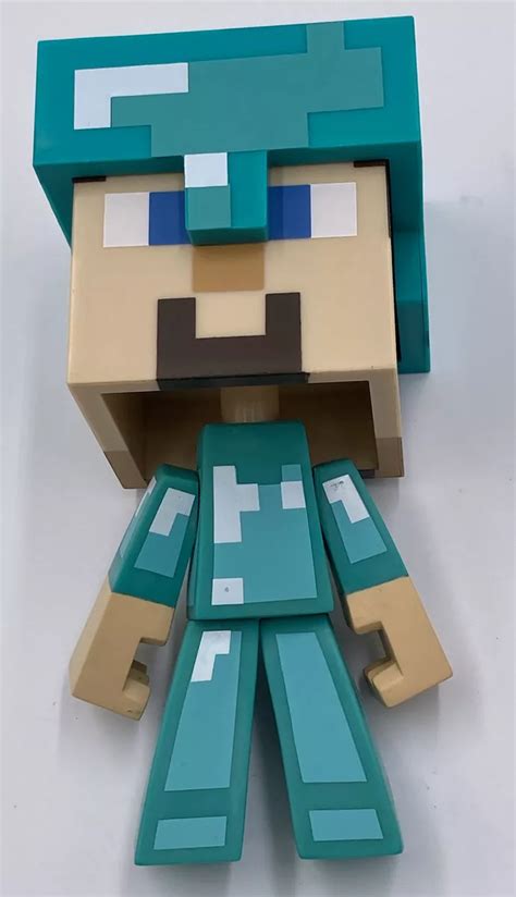 Minecraft Papercraft Steve With Armor And Sword