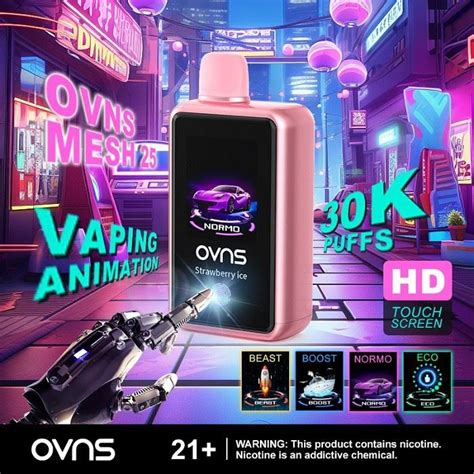 China Customized Oem Big Screen Vape 25k 30k Puffs Disposable