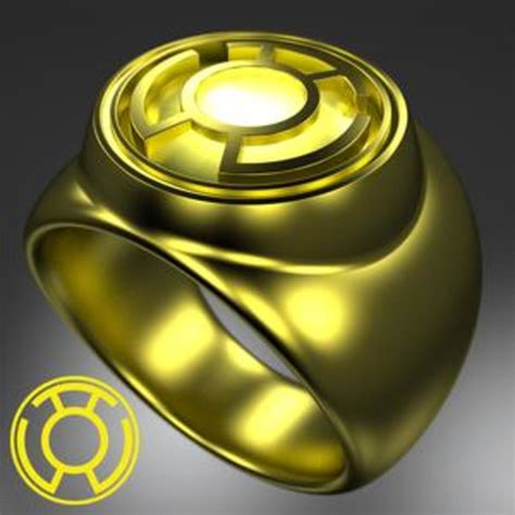 Orange Lantern Ring
