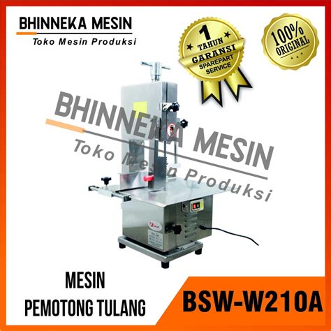 Jual Mesin Pemotong Daging Beku Ikan Dan Tulang Bone Saw Bsw W A