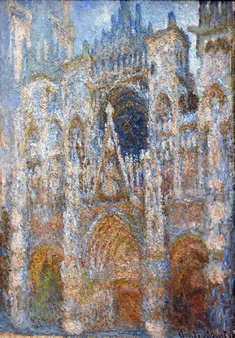 Michio Art On Twitter Rt Artistmonet Rouen Cathedral Magic In Blue