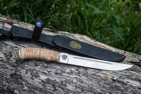 Кованый нож "ПЛАСТУНСКИЙ"из стали 95х18