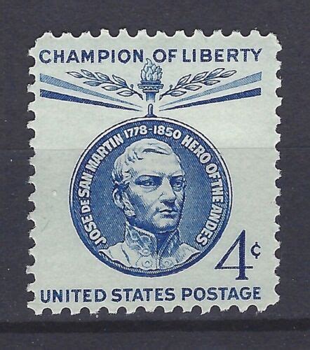 Usa Stamp Sc Cv Jose De San Martin Mnh Ebay