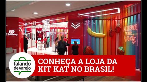 Loja Kit Kat Conheci A Primeira Loja Kit Kat No Brasil YouTube