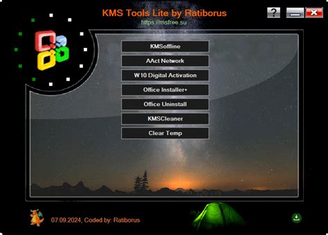 Ratiborus KMS Tools Lite 07.09.2024 - SoftArchive