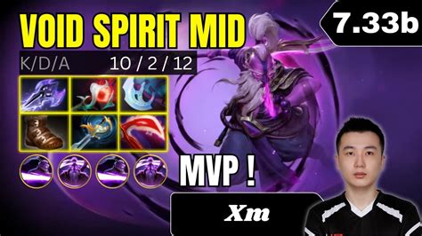 PATCH 7 33b Xm Void Spirit Mid Lane Gameplay Dota 2 Full Match