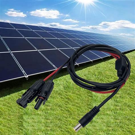 Solar Panel Connector To Dc 8mm Adapter Cable With Solar Connector Solar Gen Ebay