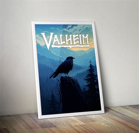 Valheim Poster Valheim Prints Gaming Posters Video Game Etsy