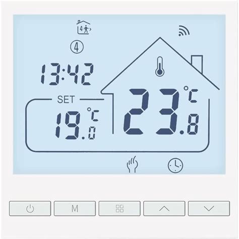 Beok Tuya Thermostats Intelligents Thermostat De Chauffage Thermostat D