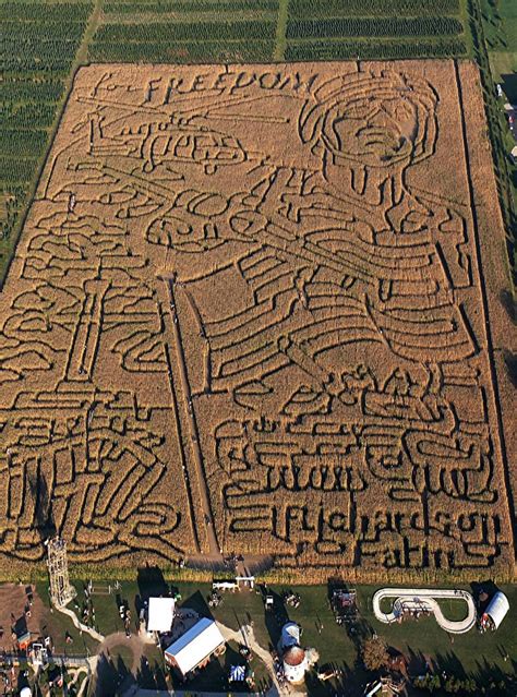 Making the World's Largest Corn Maze at Richardson Adventure Farm in ...