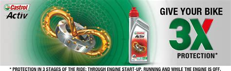 Castrol Activ W At Synthetic Engine Oil For Scooter Ml X