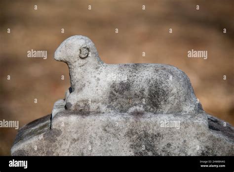 Old Gravestones In Cemetery Stock Photo Alamy