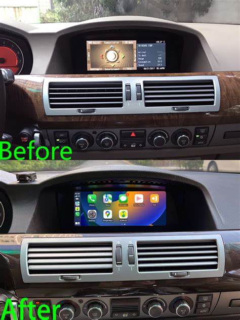 Bmw 7 Seriese65e66 2001 2008 Radio Upgrade With 88 Screen Aftermarket Navigation Car