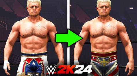 Wwe K How To Put Alternate Attires On Any Superstar Youtube