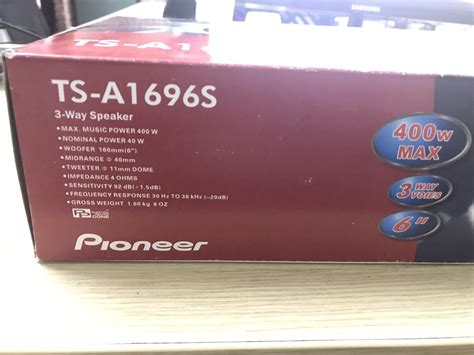 LOA CÁNH PIONEER TS-A1696S Phụ kiện ô tô SkyAuto Việt Nam