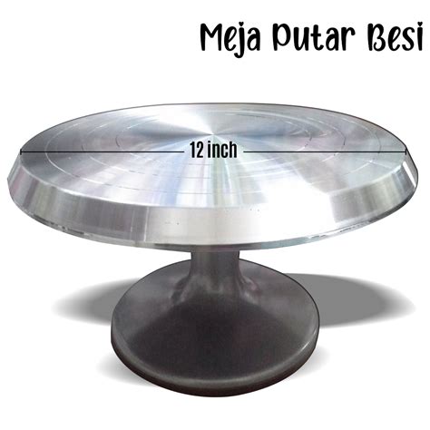 Jual Meja Putar Besi Cake Turn Table Meja Putar Hias Kue Bal