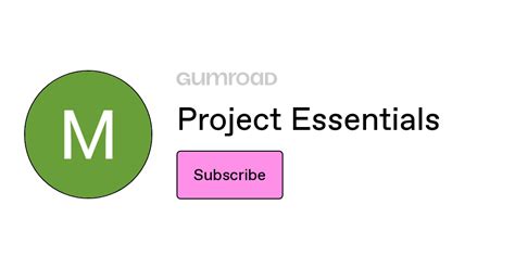 Project Essentials