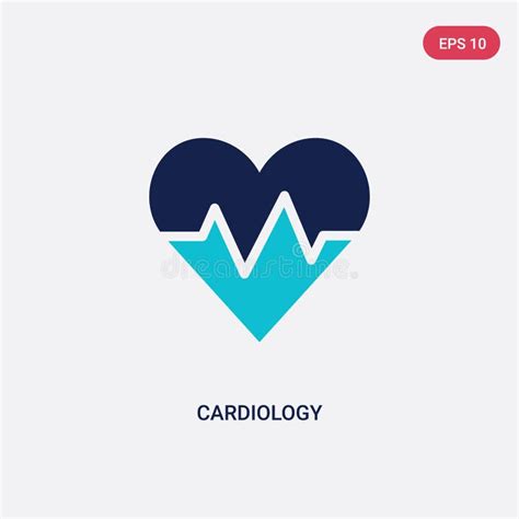 Cardiología Icono De Línea De Color Pictograma Para Aplicación Móvil