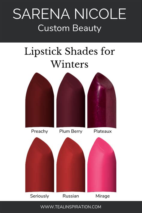 Lipsticks For Winters Winter Skin Tone Lipstick Deep Winter Colors