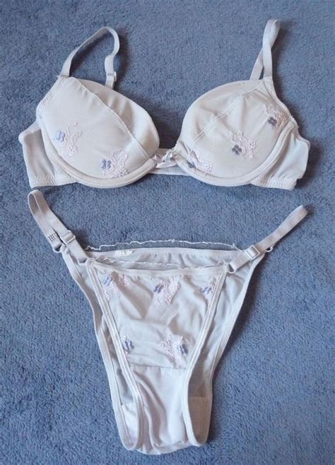 Conjunto Lingerie Lil S Bordado Lingerie Feminina Nunca Usado