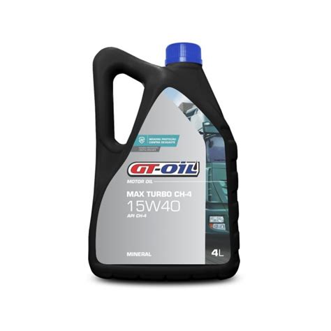 Na Lelokar temos Gt Oil Max Turbo 15w40 Ch4 GT OIL melhor preço