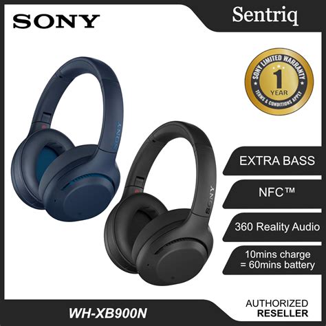 Sony Wh Xb900n Wireless Noise Cancelling Headphone With Extra Bass