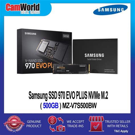 Samsung Ssd 970 Evo Plus Nvme M 2 Ssd 500gb Mz V7s500bw Shopee Malaysia