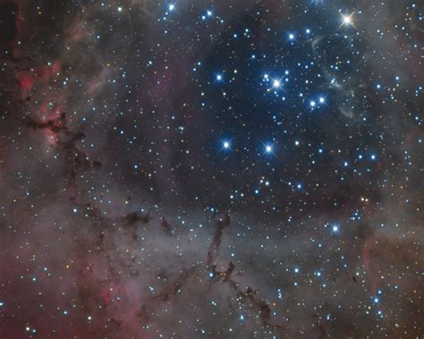 The Rosette Nebula Ngc 2244 Open Star Cluster With Assoc Flickr