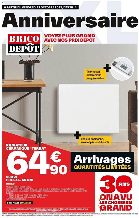 Catalogue Brico Dépôt - Promos | Valable jusqu'à 9 nov.