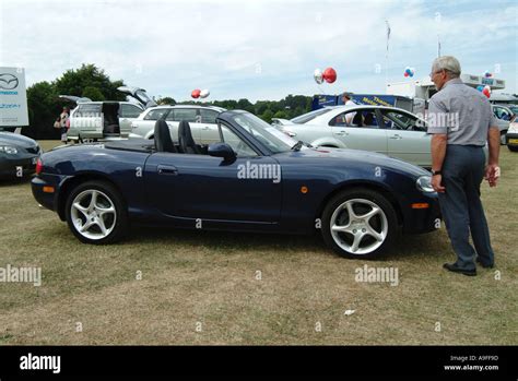 japan mazda mx convertable sports car  car finance dealer show