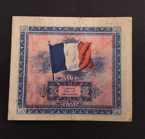 1944 France Allied Military Currency French Dix 10 Francs Etsy