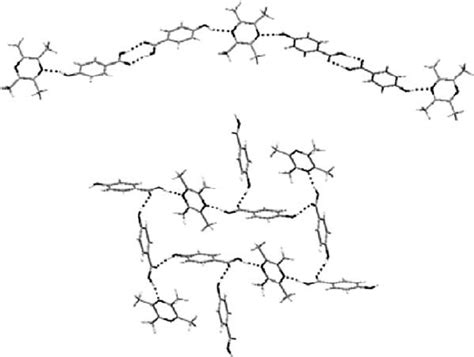 Linear Chain Formed Through Carboxylic Acid Dimer And Hydroxyl Oh