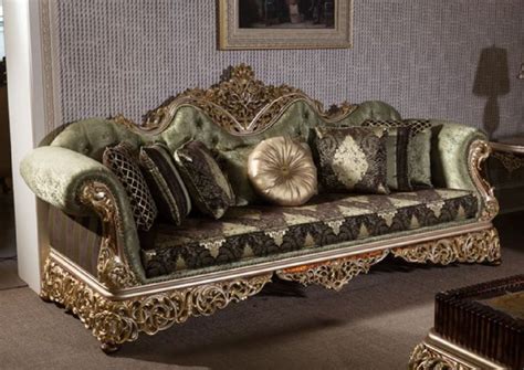 Cuvillies Classic Sofa Ece Classic Classic Sofa Hand Carved Wood Sofa