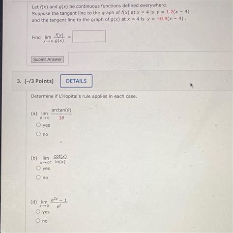 Solved Let F X And G X Be Continuous Functions Defined Chegg