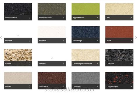 Caesarstone Colors from United States - StoneContact.com