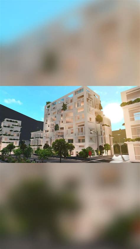 Sustainable City Buildings In Bloxburg